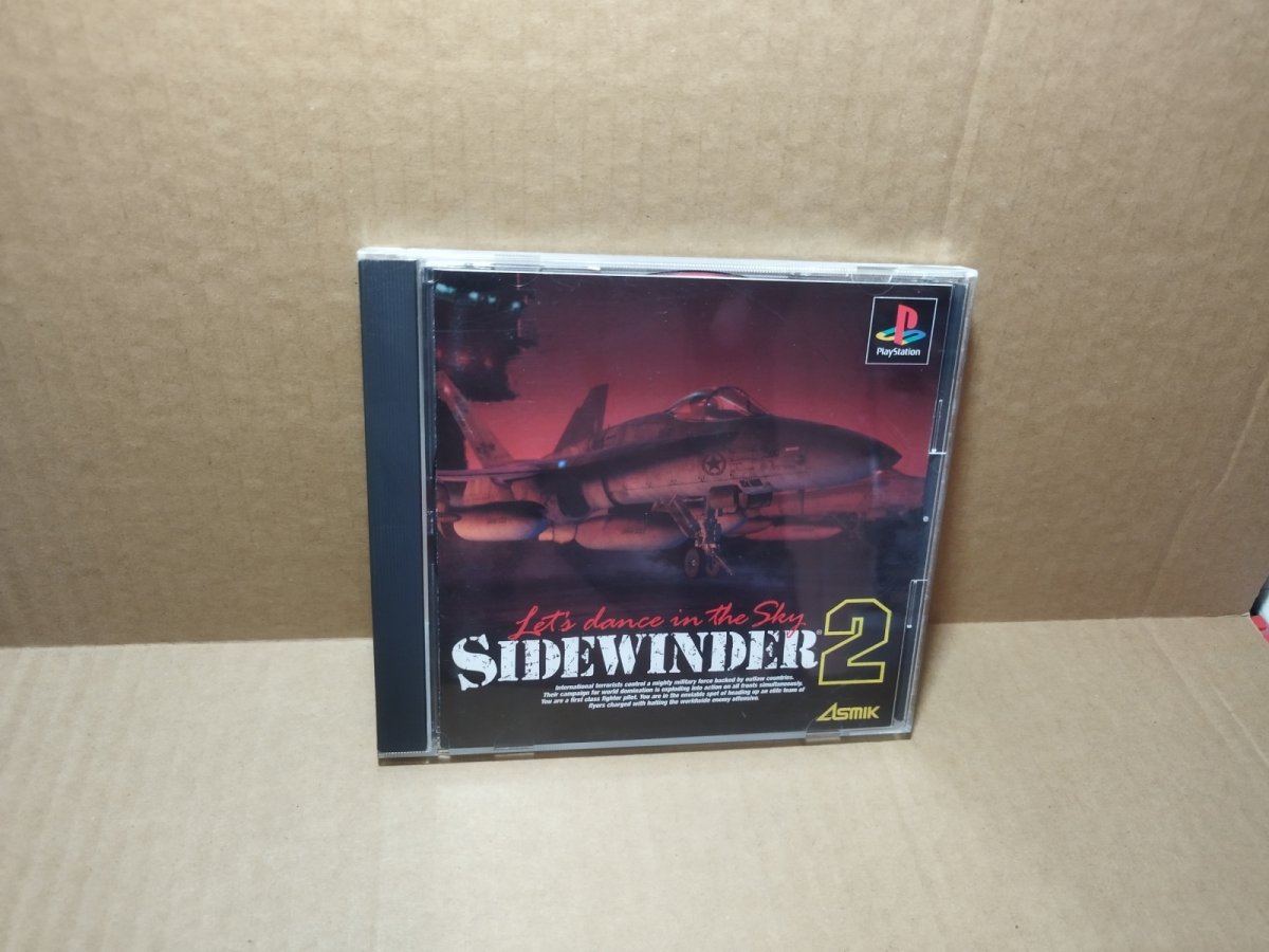 画像1: 【美品評価価格】サイドワインダー2　箱説有　PS1プレイステーション【4m5】 (1)