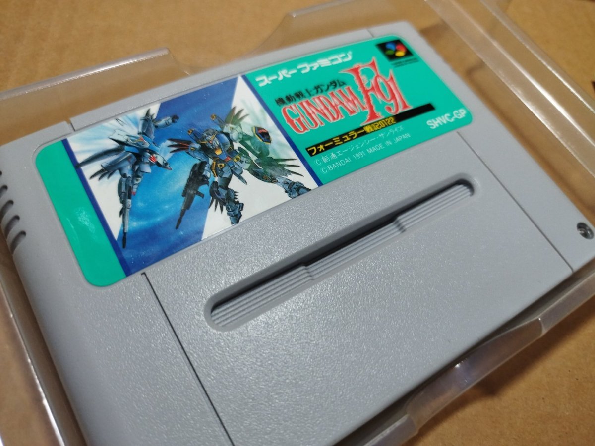 画像10: 【減額品】機動戦士ガンダムF91　箱説有　SFCスーパーファミコン【4N7】 (10)