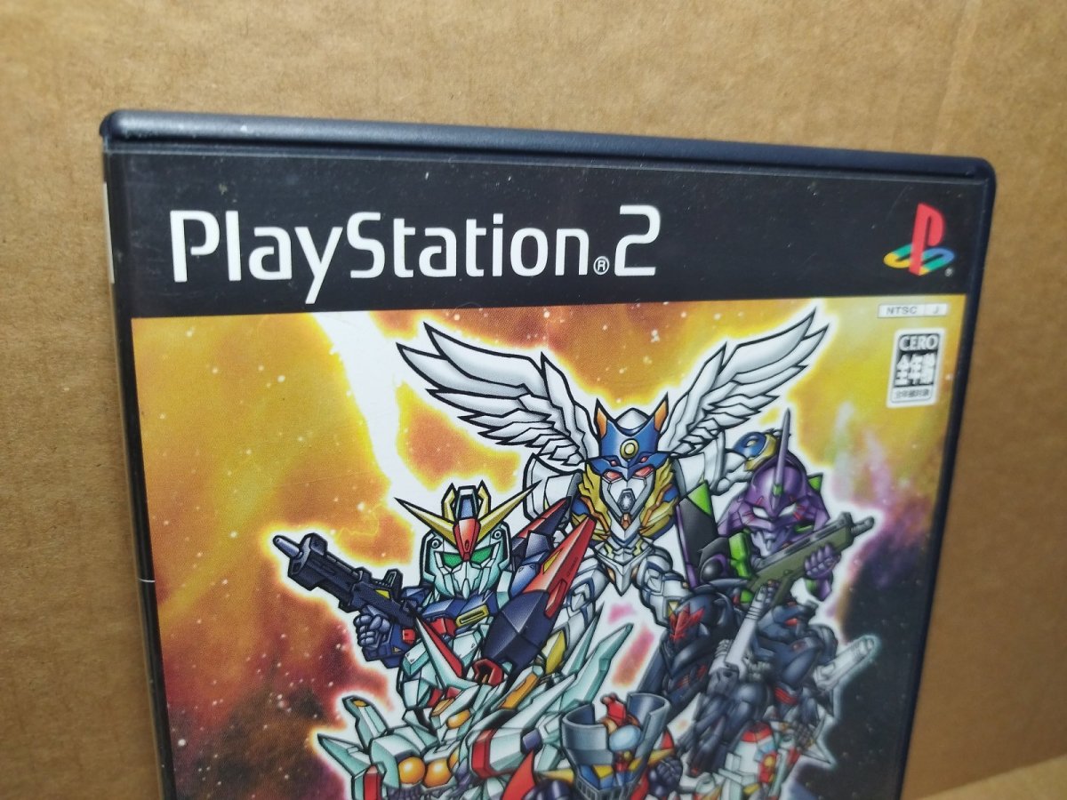 画像2: 【美品評価価格】スーパーロボット大戦MX　葉書チラシ箱説有　PS2プレイステーション【7h7】 (2)