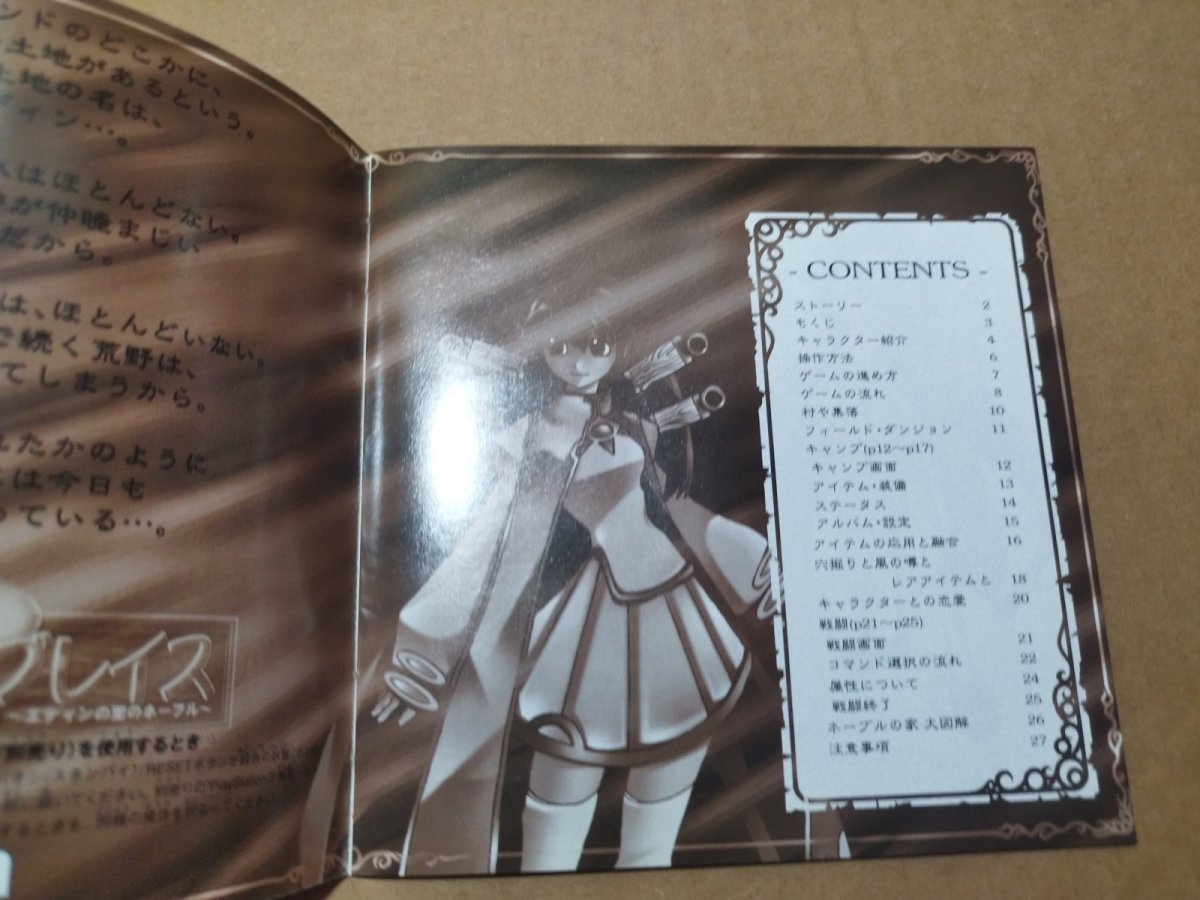 画像9: 【美品評価価格】砂のエンブレイス　箱説有　PS1プレイステーション【4m1】 (9)