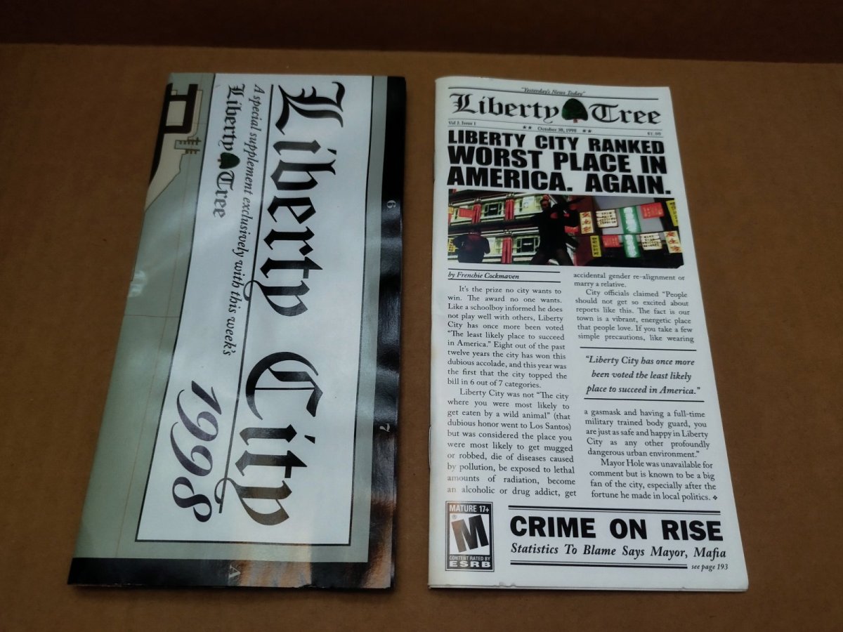 画像12: 【美品評価価格】海外北米版 グランド セフト オート Grand Theft Auto Liberty City Stories　箱説有　PSPプレイステーションポータブル【9N6】 (12)