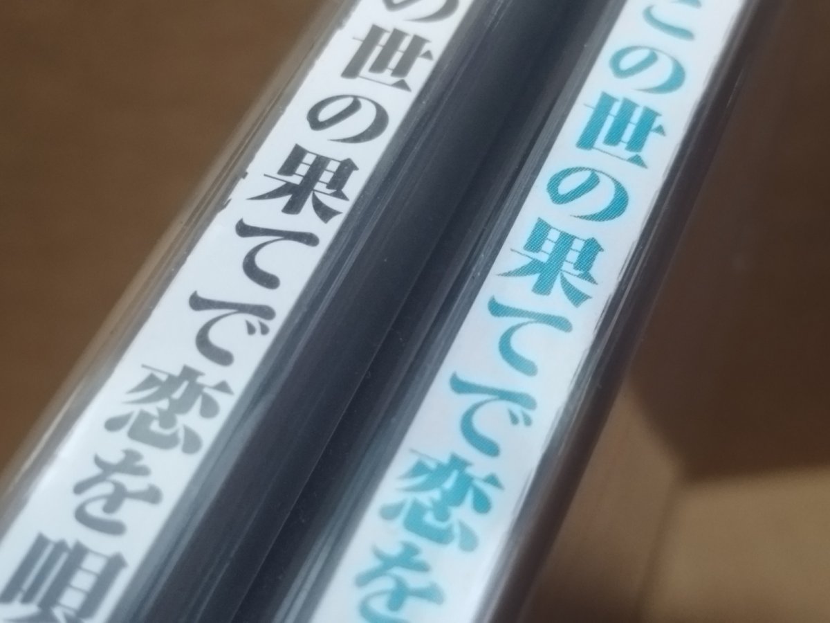 画像5: 【美品評価価格】この世の果てで恋を唄う少女 YU-NO　帯チラシ箱説有　SSセガサターン【7h5】 (5)