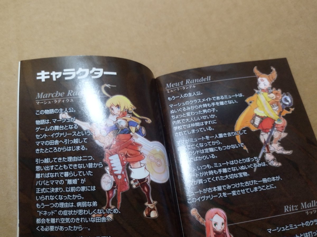 画像12: 【減額品】ファイナルファンタジータクティクス アドバンス　刻印19？　箱説有　GBAアドバンス【7m3】 (12)