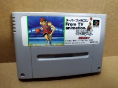 画像22: 【美品評価価格】テレビアニメスラムダンク 四強激突！！　葉書箱説有　SFCスーパーファミコン【5m6】 (22)