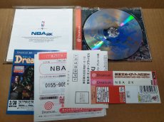 画像8: 【美品評価価格】NBA 2K　帯葉書ポイント用紙チラシ箱説有　DCドリームキャスト【8m7】 (8)