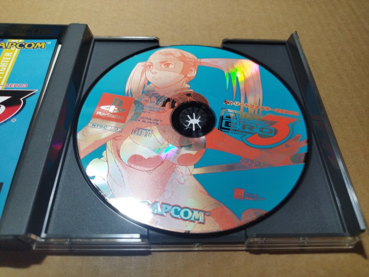 画像18: 【美品評価価格】ストリートファイターZERO3　帯チラシ箱説有　PS1プレイステーション【6m3】 (18)