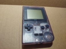 画像1: ゲームボーイポケット 本体クリアパープル　箱説無　GBゲームボーイ【5m2】 (1)