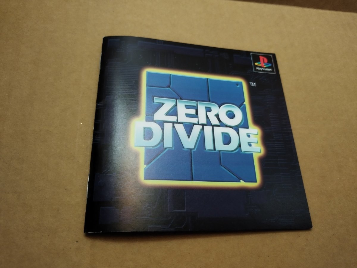 画像11: 【美品評価価格】ゼロディバイド　箱説有　PS1プレイステーション【7h3】 (11)