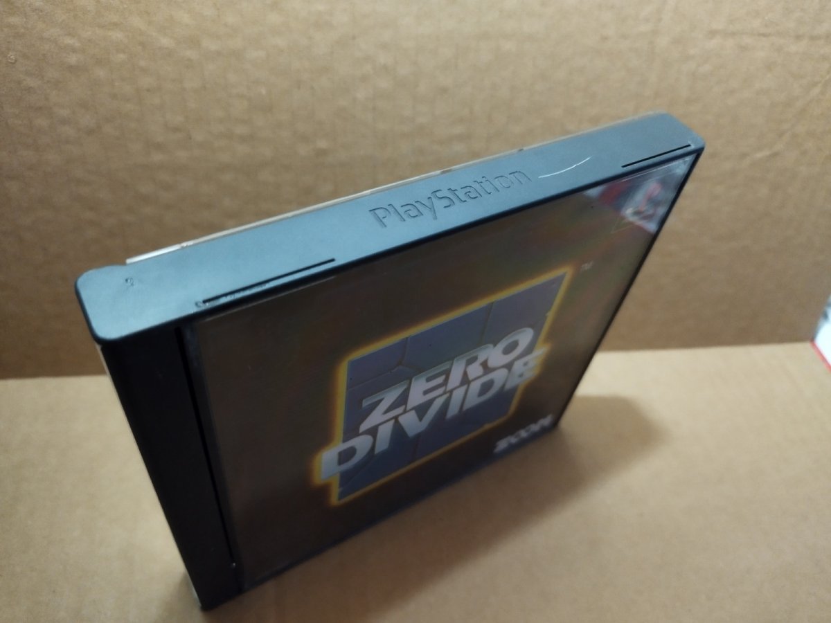 画像2: 【美品評価価格】ゼロディバイド　箱説有　PS1プレイステーション【7h3】 (2)