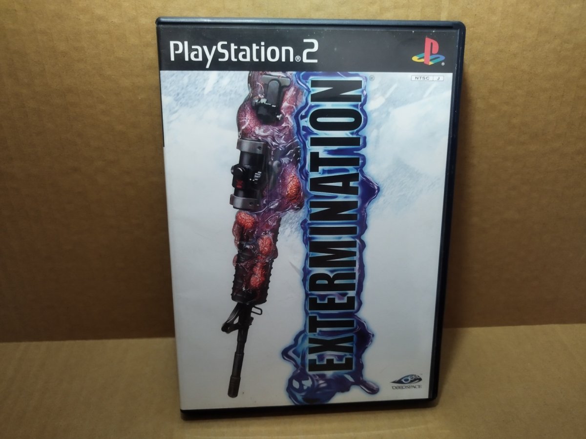 画像1: 【美品評価価格】エクスターミネーション　チラシ箱説有　PS2プレイステーション【8m7】 (1)