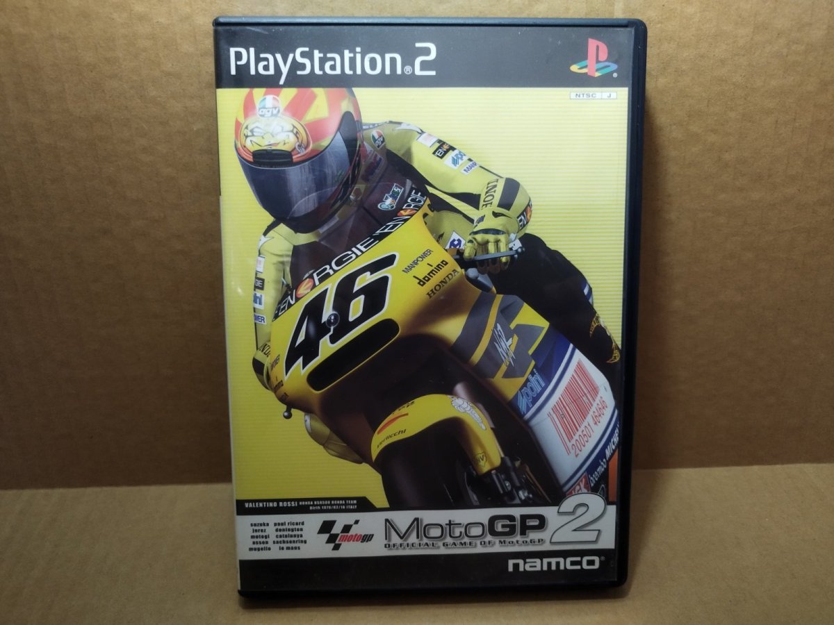画像1: 【美品評価価格】MOTOGP2　箱説有　PS2プレイステーション【8m7】 (1)