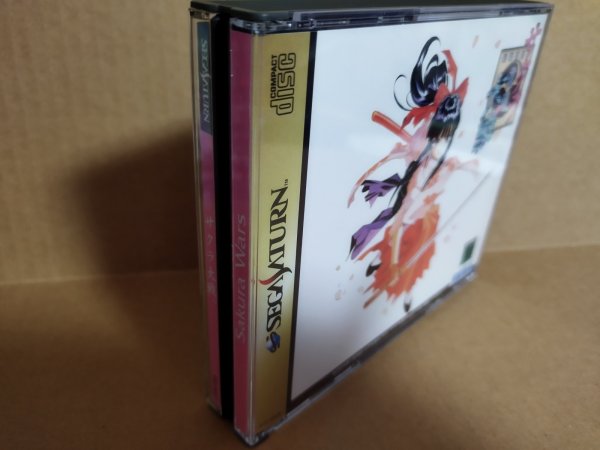 美品評価価格】サクラ大戦 帯葉書チラシ箱説有 SSセガサターン【4h2