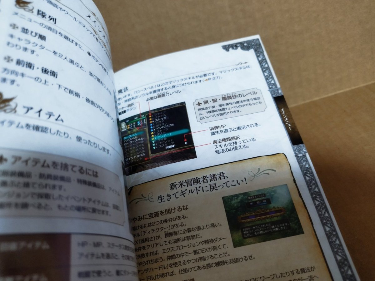 画像18: 【美品評価価格】ジルオール　葉書箱説有　PS2プレイステーション【8m10】 (18)