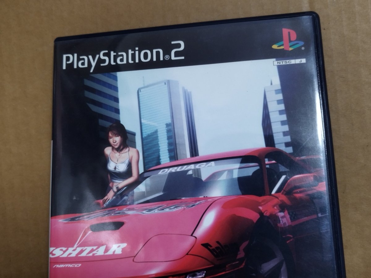 画像2: 【美品評価価格】リッジレーサーV　葉書箱説有　PS2プレイステーション【4h7】 (2)