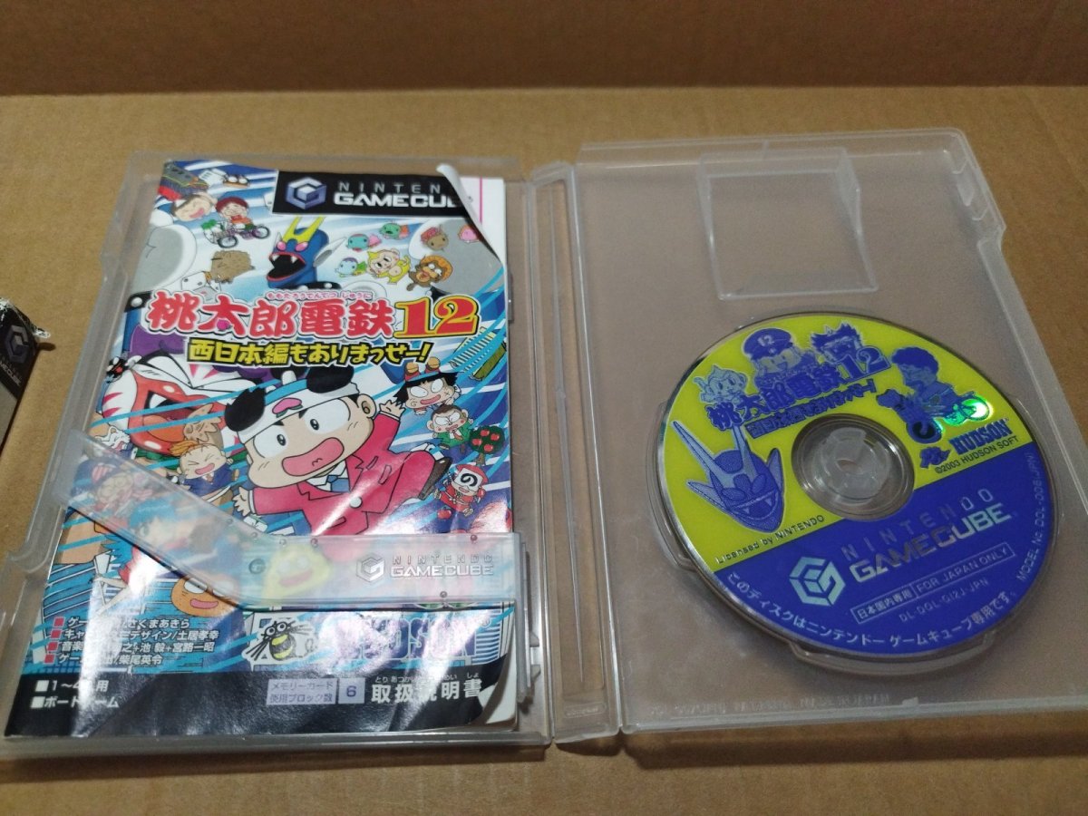 画像4: 【減額品】桃太郎電鉄12 西日本編もありまっせー！ GCゲームキューブ【5h1】 (4)