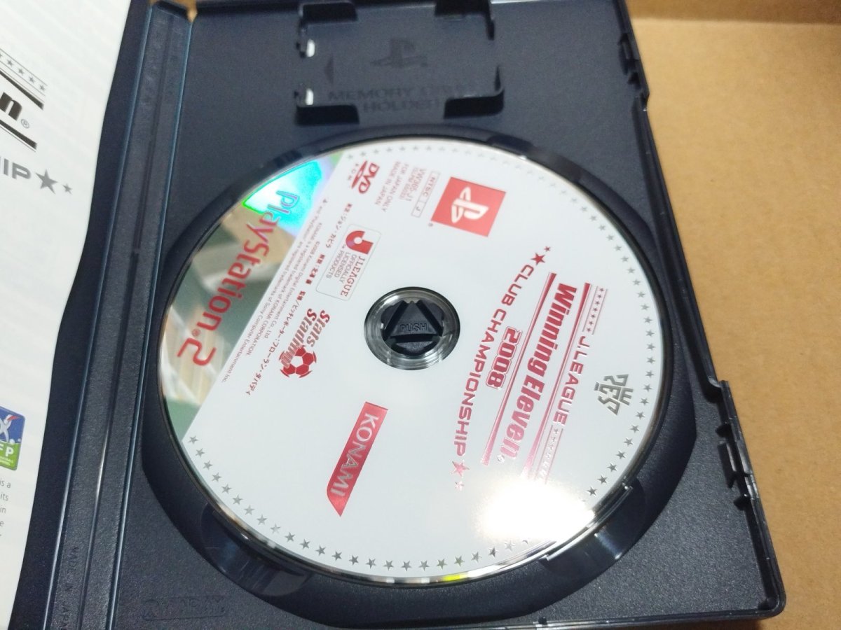 画像7: 【美品評価価格】Jリーグ ウイニングイレブン 2008 クラブチャンピオンシップ　葉書チラシ箱説有　PS2プレイステーション【9N7】 (7)