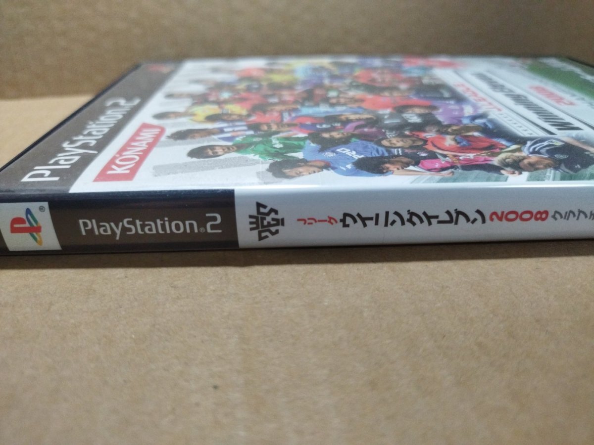 画像4: 【美品評価価格】Jリーグ ウイニングイレブン 2008 クラブチャンピオンシップ　葉書チラシ箱説有　PS2プレイステーション【9N7】 (4)