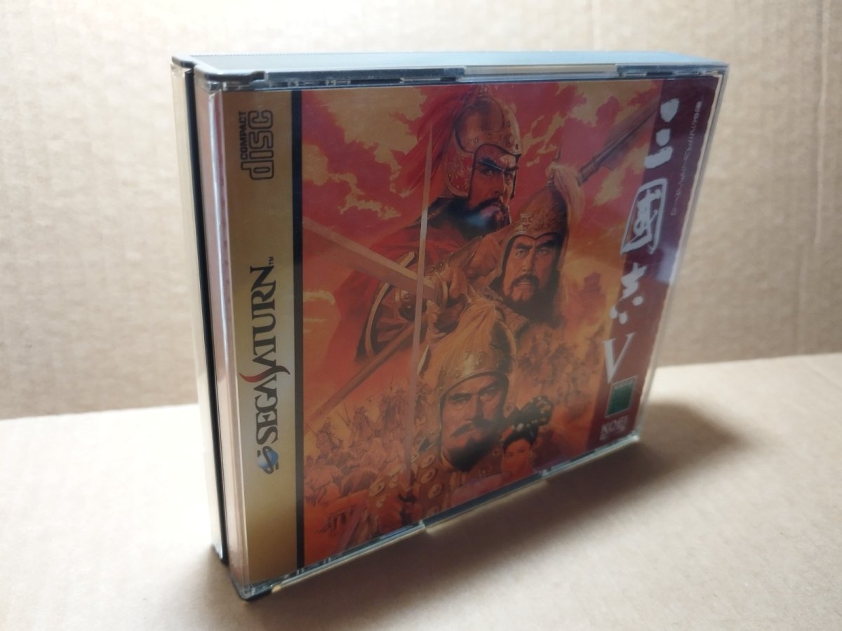 画像3: 【美品評価価格】三國志V　箱説有　SSセガサターン【9h1】 (3)