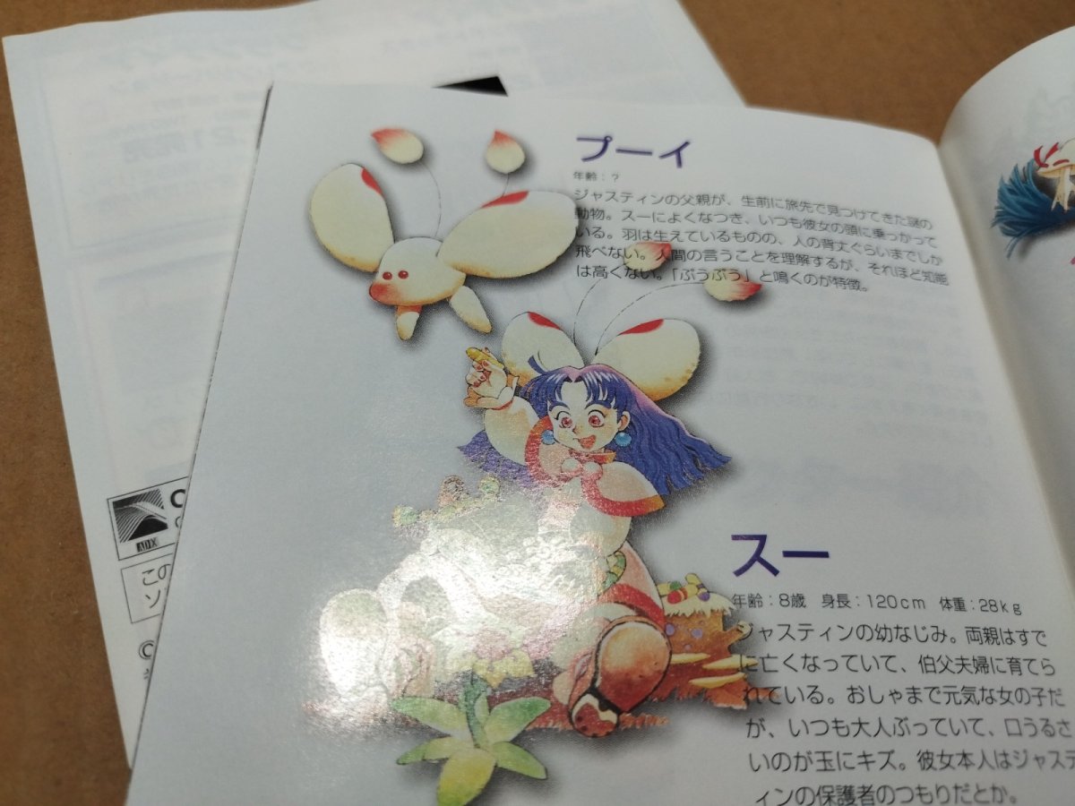 画像10: 【美品評価価格】グランディア　箱説有　SSセガサターン【9h1】 (10)