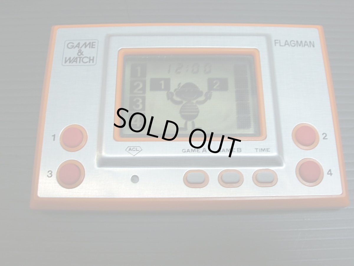 画像5: フラッグマン　FLAGMAN　箱説有　ゲームウォッチ (5)