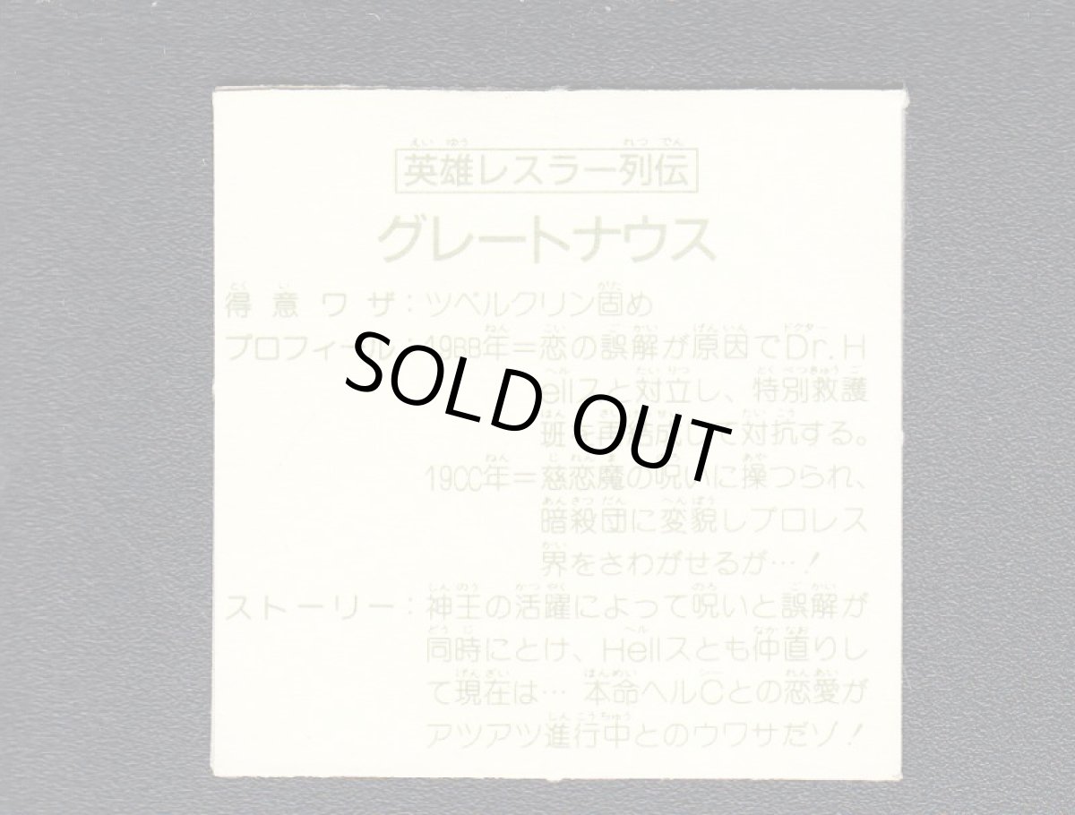 画像2: 英雄レスラー列伝　グレートナウス　15弾 (2)