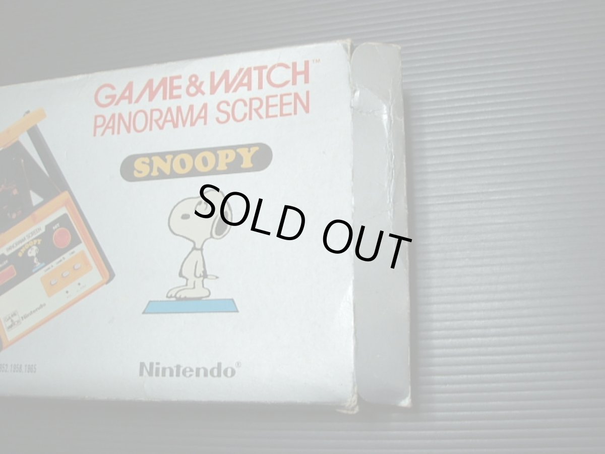 画像5: スヌーピー パノラマスクリーン SNOOPY 箱説有 ゲームウォッチ (5)