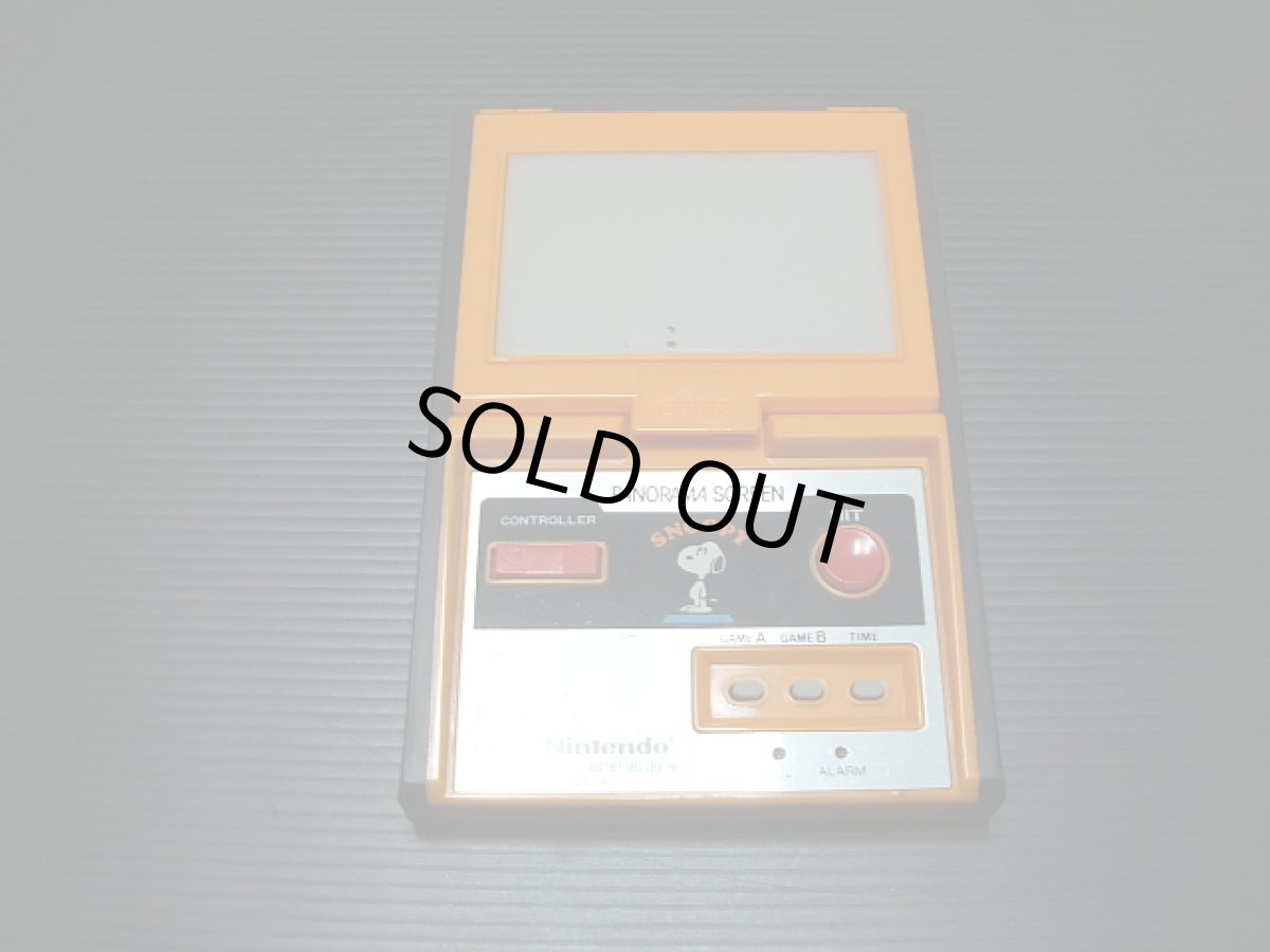 画像7: スヌーピー パノラマスクリーン SNOOPY 箱説有 ゲームウォッチ (7)