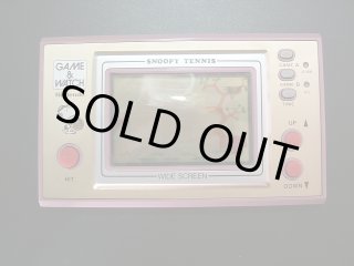 スヌーピーテニス 箱説無 ゲームウォッチ - 遊戯屋