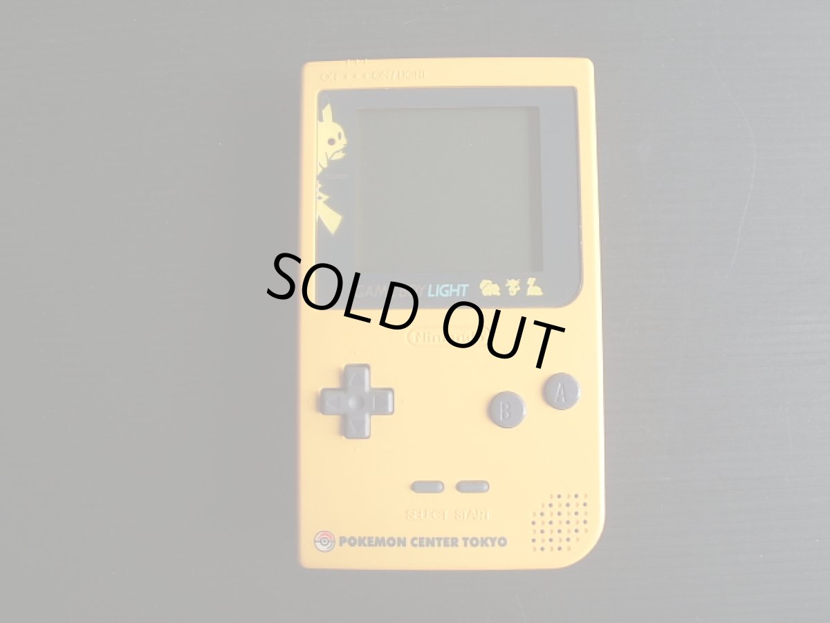 画像4: ゲームボーイライト ポケモンセンター限定ピカチュウ 箱説有 GBゲームボーイ (4)