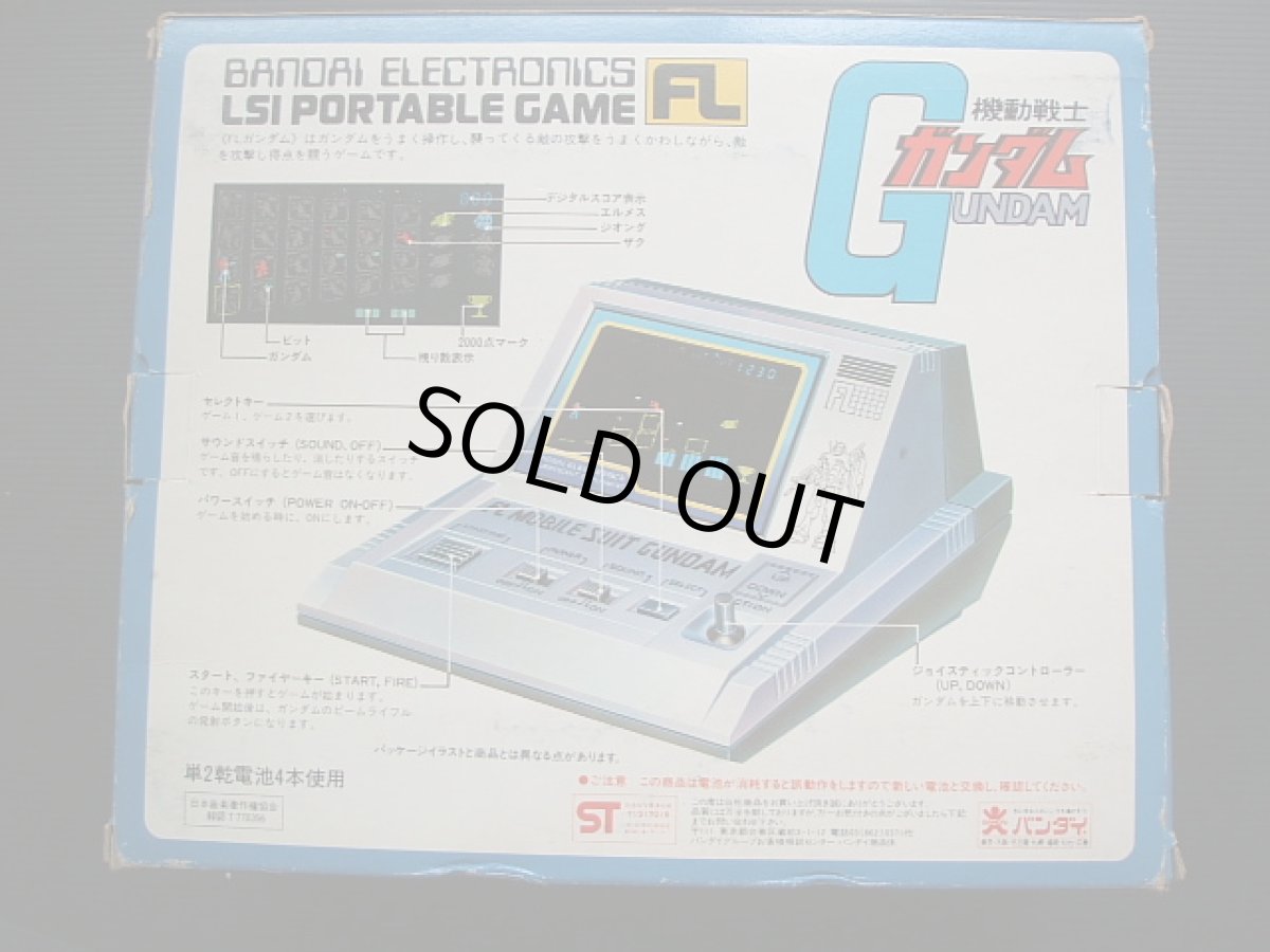 画像2: 機動戦士ガンダムLSIポータブルゲーム 箱説有 ゲームウォッチ   (2)