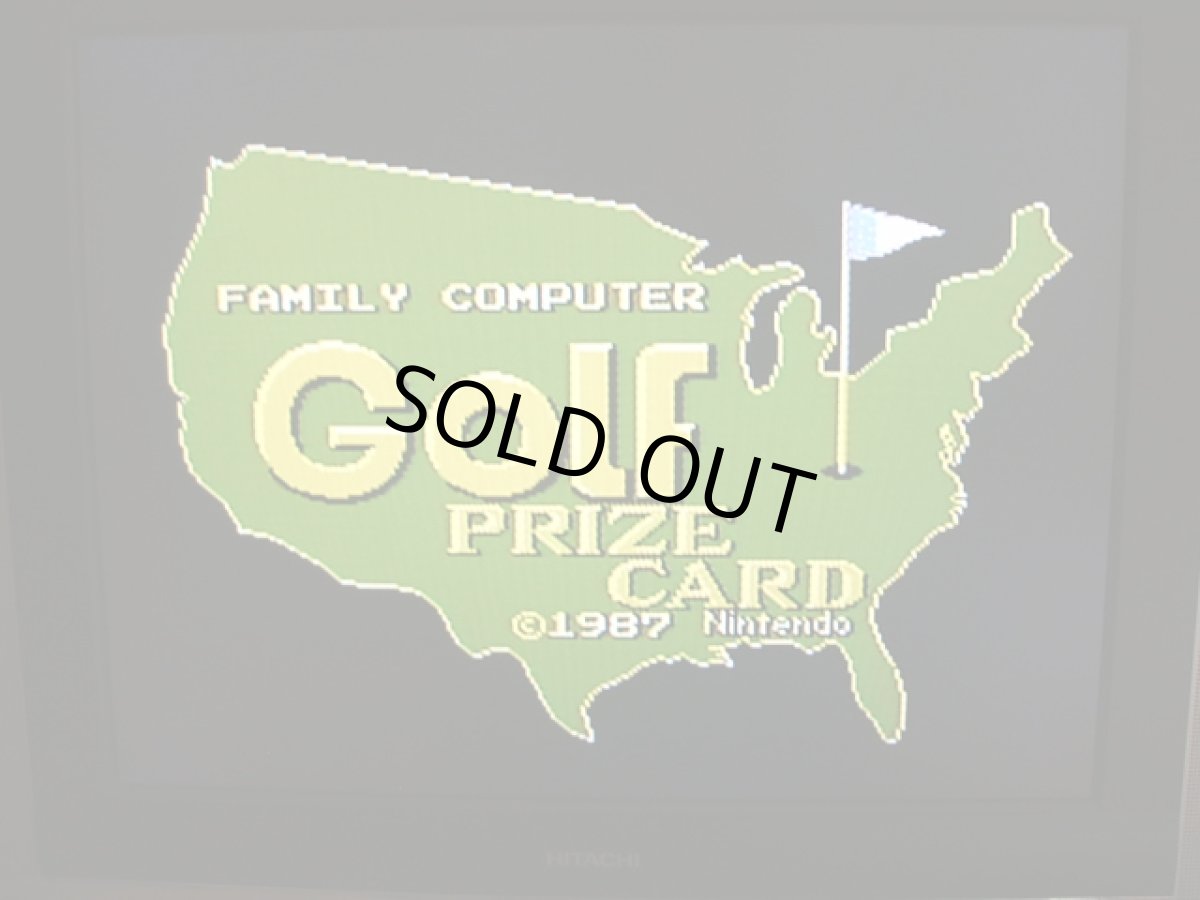 画像6: ゴルフPRIZE CARD ゴールドディスク ケース有 ディスクシステム (6)