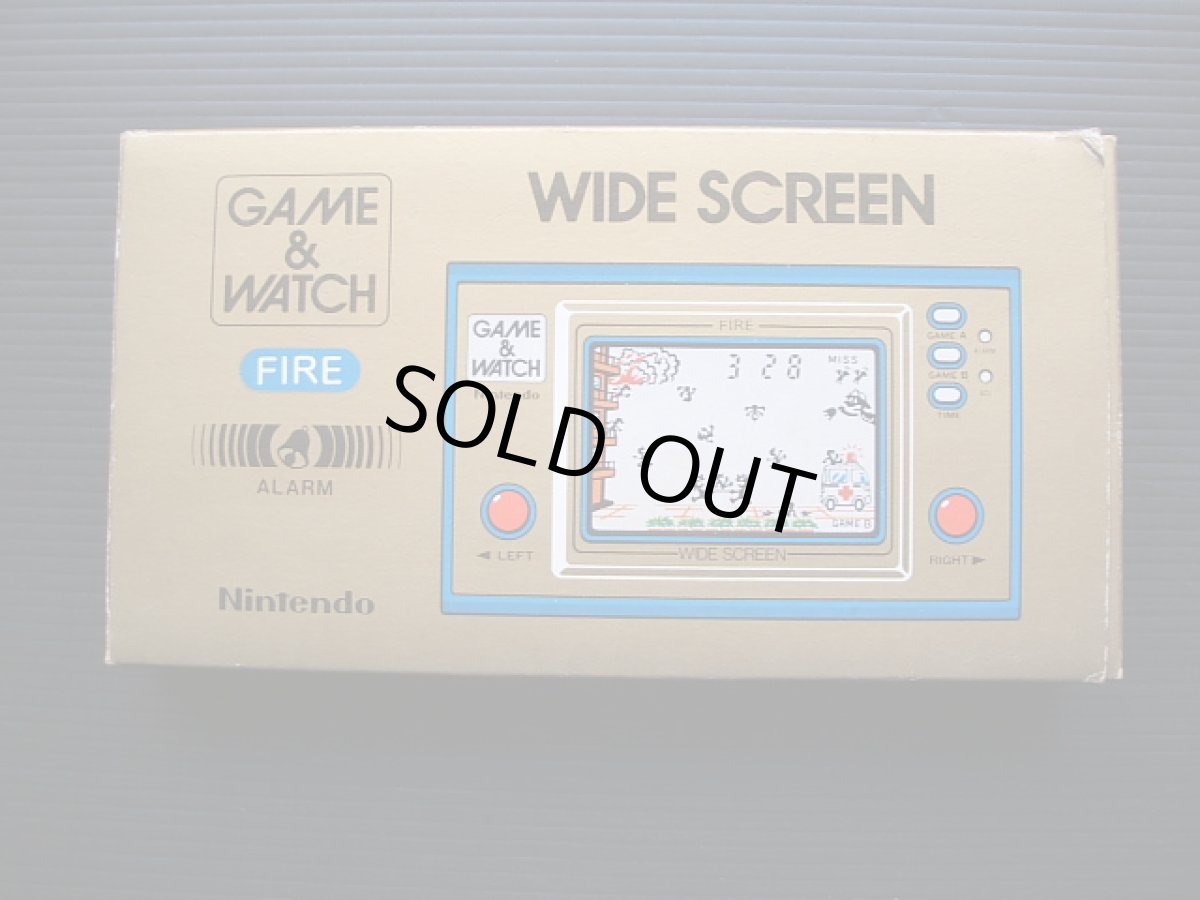 画像2: ファイア  FIRE 箱説有 ゲームウォッチ (2)