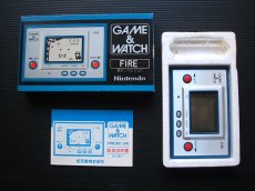 画像1: ファイア 　FIRE　箱説有　ゲームウォッチ (1)