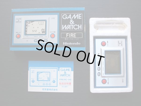 ファイア FIRE 箱説有 ゲームウォッチ - 遊戯屋