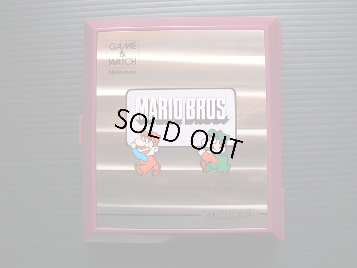 画像6: マリオブラザーズ　MARIO　BROS　箱説有　ゲームウォッチ (6)