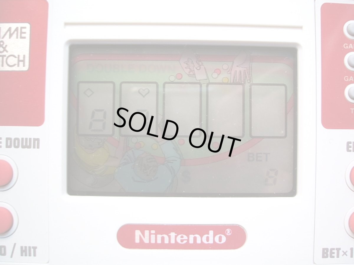 画像11: ブラックジャック　BLACK　JACK　箱説有　ゲームウォッチ (11)