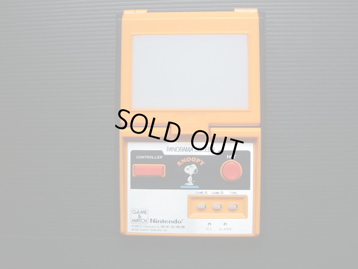 画像7: スヌーピー パノラマスクリーン SNOOPY 箱説有 ゲームウォッチ (7)