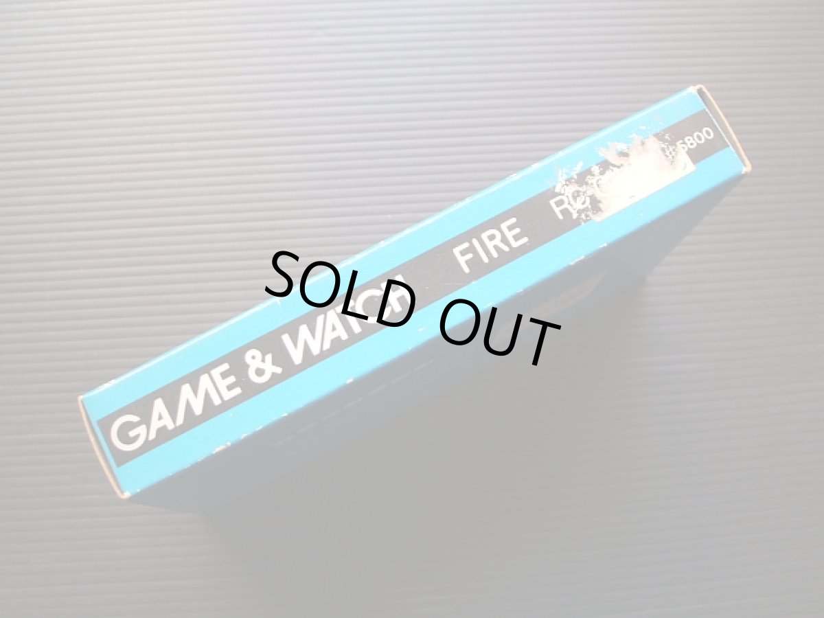 画像8: ファイア  FIRE 箱説有 ゲームウォッチ (8)