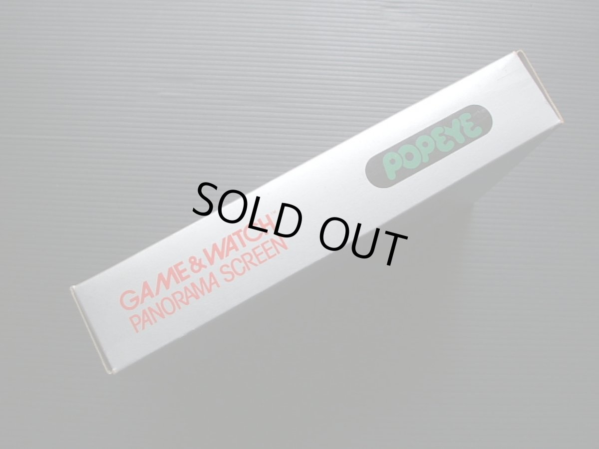 画像4: ポパイ POPEYE パノラマスクリーン 箱説有 ゲームウォッチ (4)