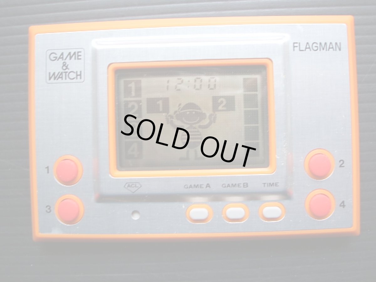 画像7: フラッグマン FLAGMAN 箱説有 ゲームウォッチ (7)