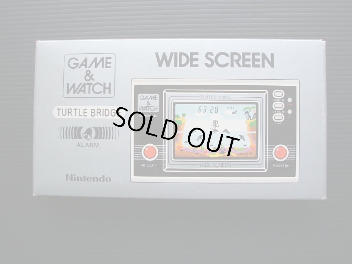 画像2: タートルブリッジ TURTLE BRIDGE 箱説有 ゲームウォッチ (2)