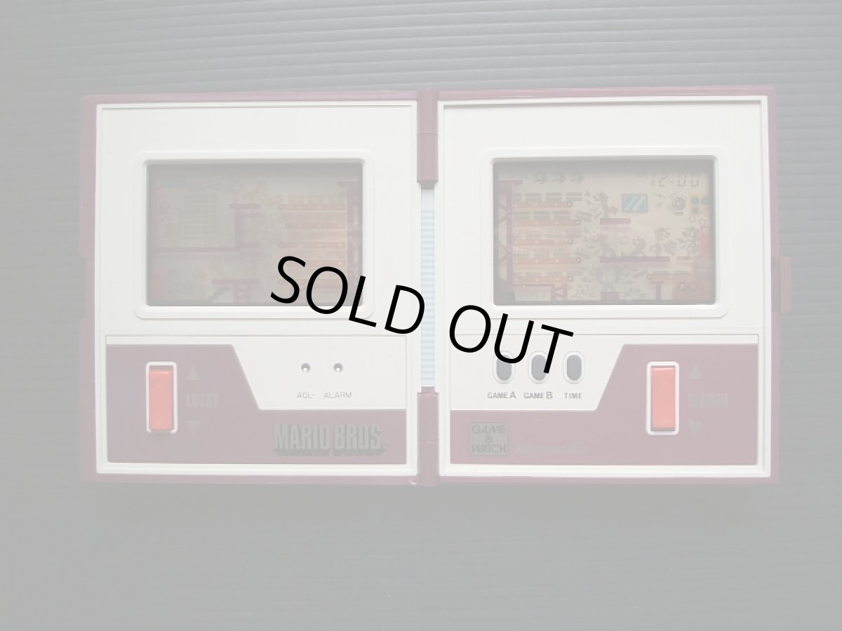 画像8: マリオブラザーズ　MARIO　BROS　箱説有　ゲームウォッチ (8)