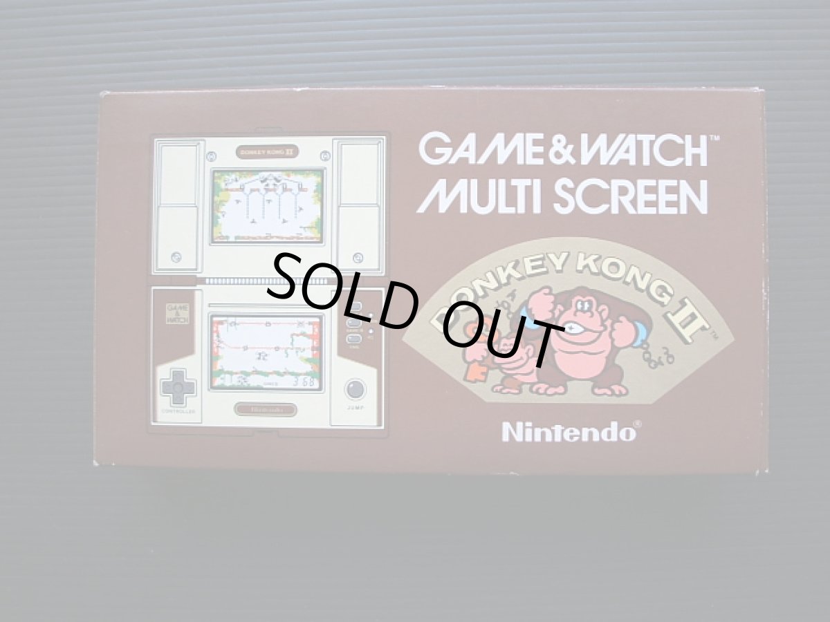 画像2: ドンキーコングII　DONKEY　KONG　箱説有　ゲームウォッチ (2)