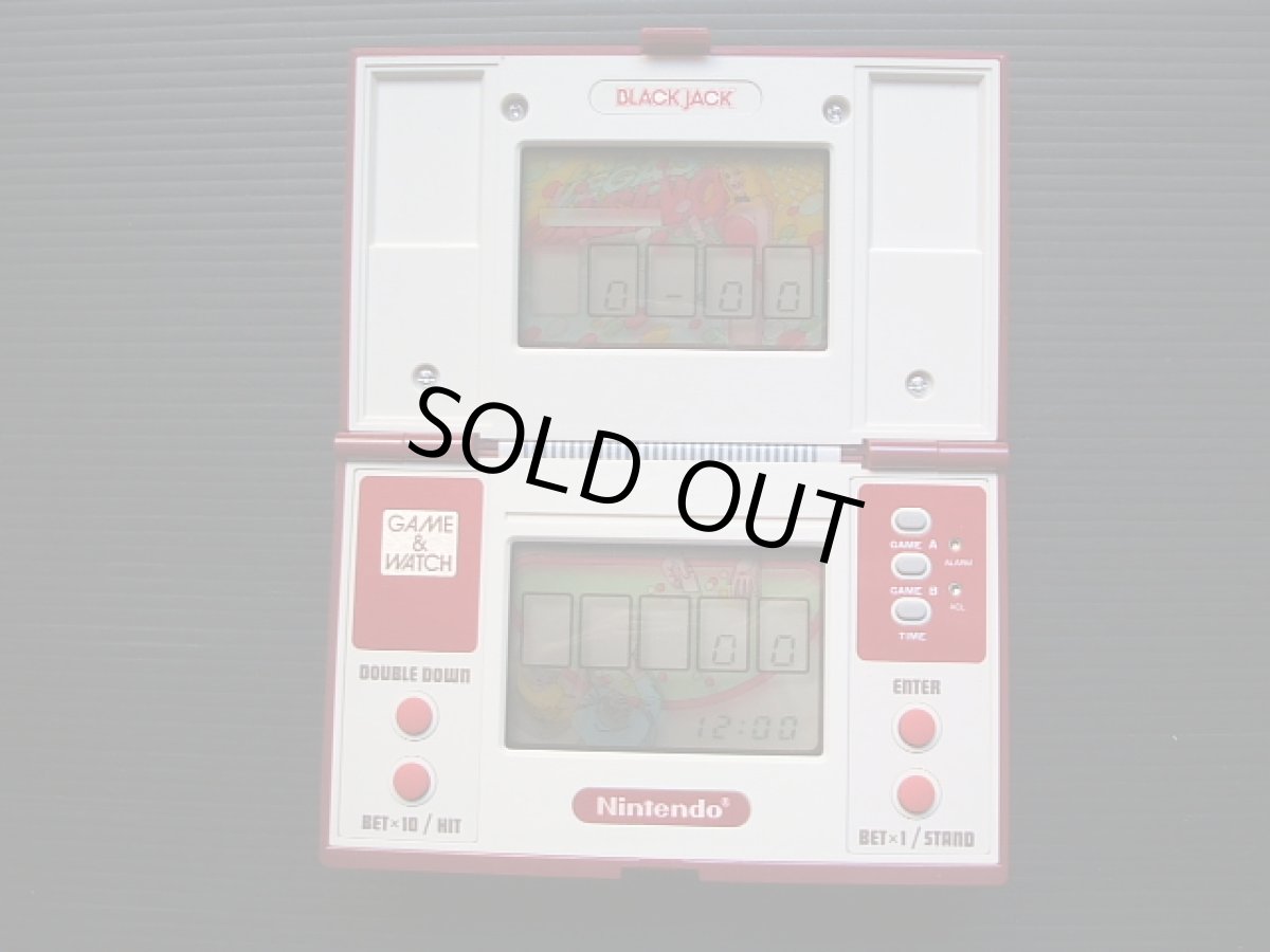 画像9: ブラックジャック　BLACK　JACK　箱説有　ゲームウォッチ (9)