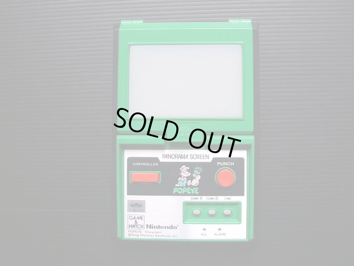 画像7: ポパイ POPEYE パノラマスクリーン 箱説有 ゲームウォッチ (7)
