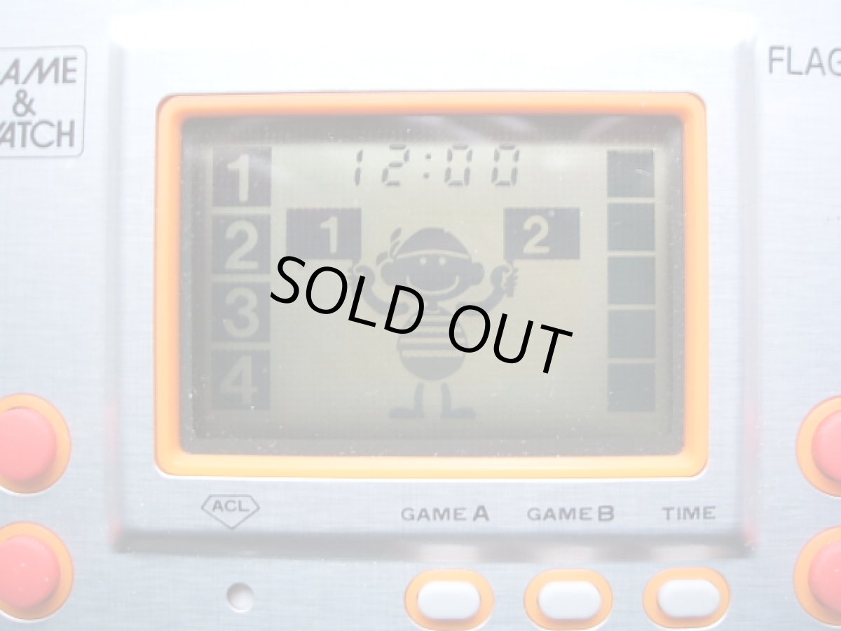 画像8: フラッグマン　FLAGMAN　箱説有　ゲームウォッチ (8)