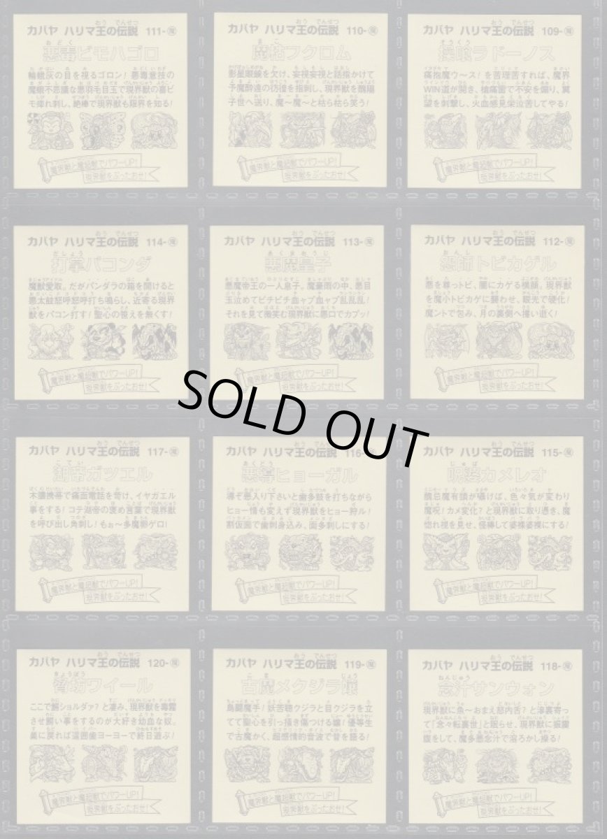 画像4: ハリマ王の伝説リターンズ 37種コンプ (4)