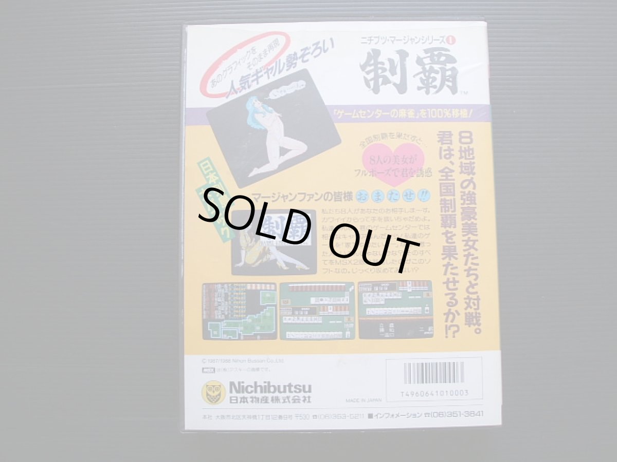 画像3: 制覇　箱説有　MSX (3)