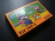 画像6: マリオブラザーズ　オレンジ箱　箱説有　FCファミコン  (6)