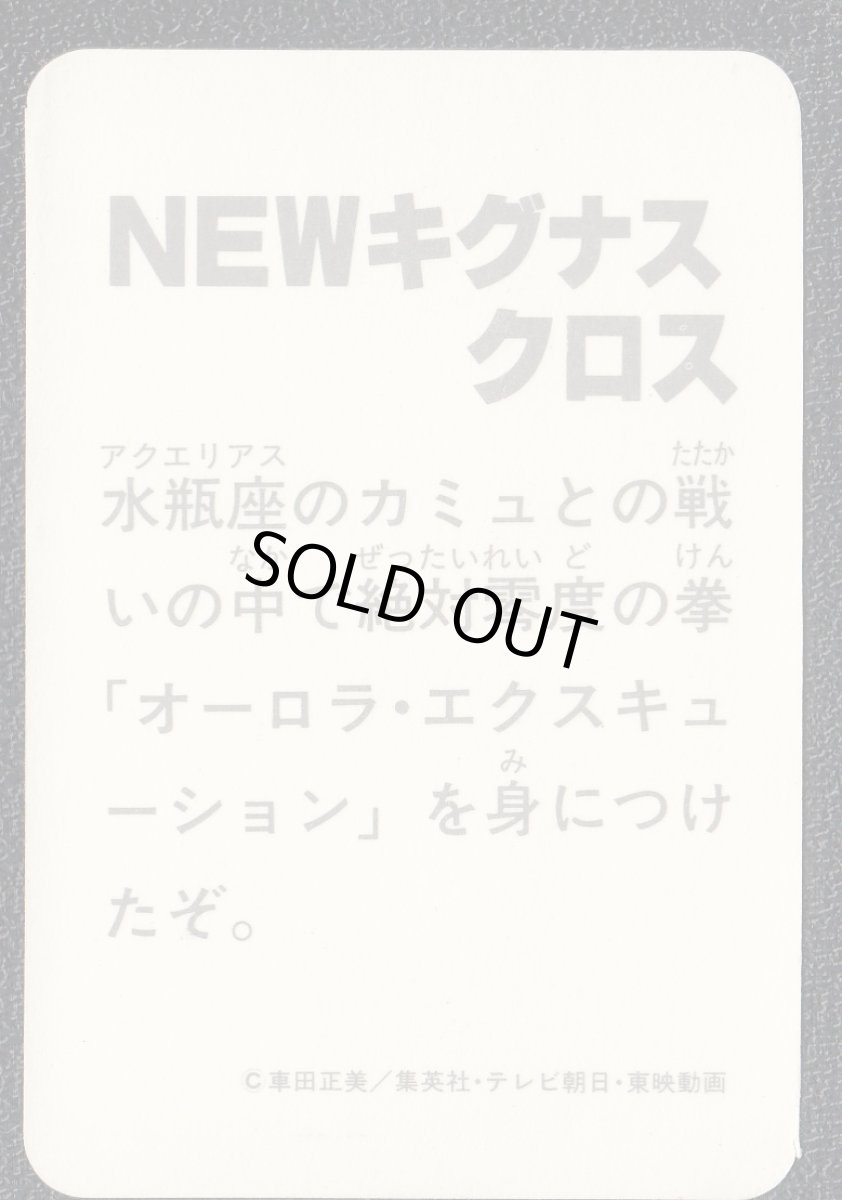 画像2: NEWキグナスクロス　PPカード　聖闘士星矢　 (2)